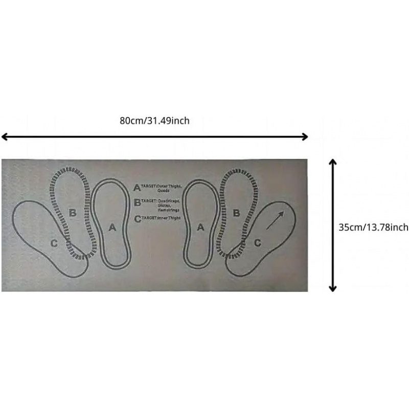 Footprint Exercise / Jump Training Mat